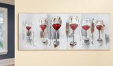 Gemälde Art- Rotwein