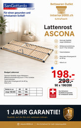 Lattenrost Ascona