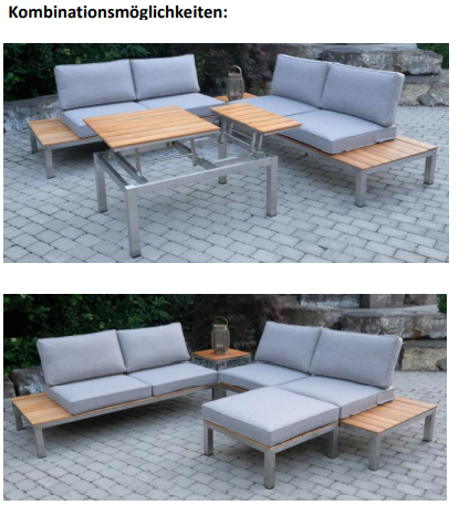 Gartenlounge Venezia klein
