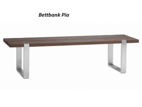 Bettbank Pia mit Kissen