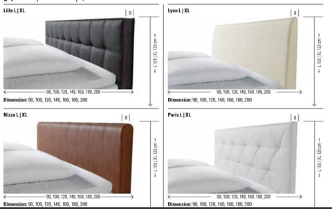 Modern Paris Boxspringbett