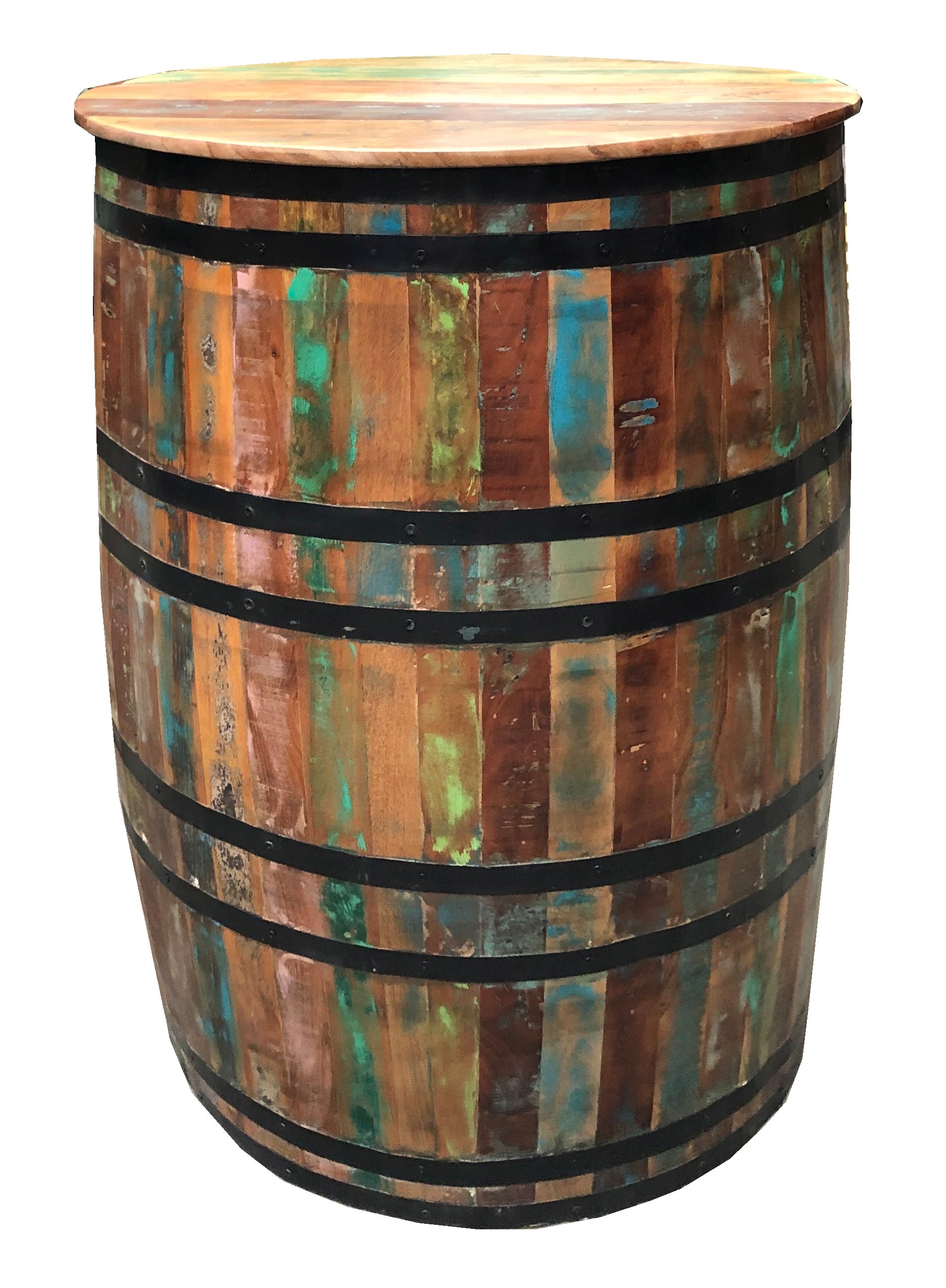 Barschrank Fassförmig - Boat