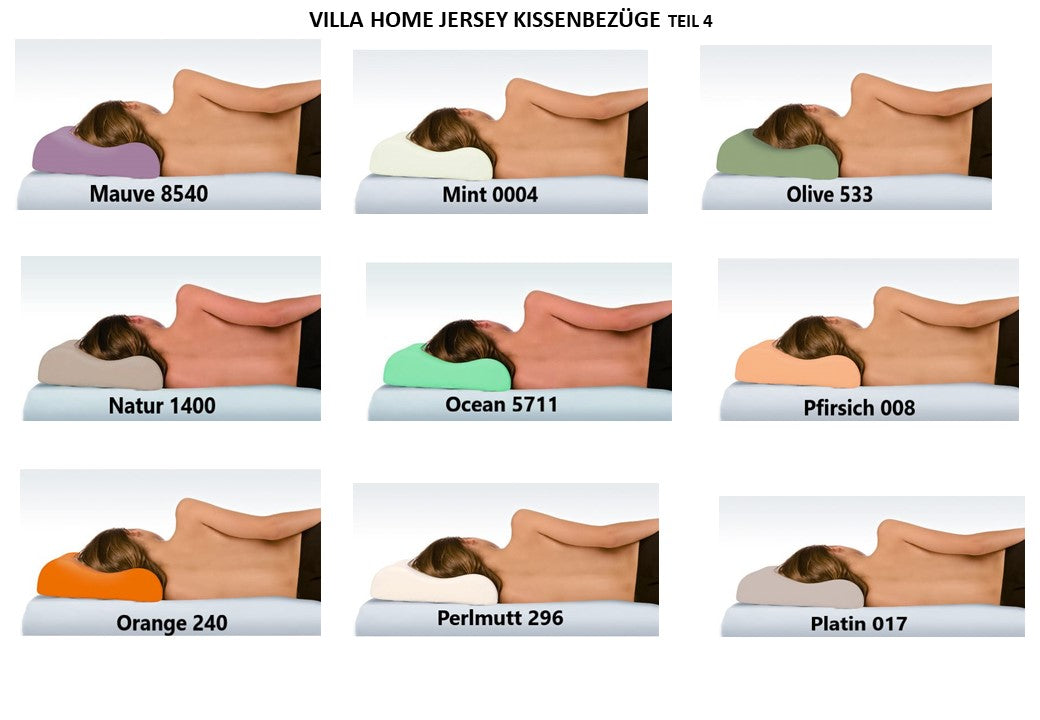 Villa Home Jersey Kissenbezüge 2er Pack Teil 4
