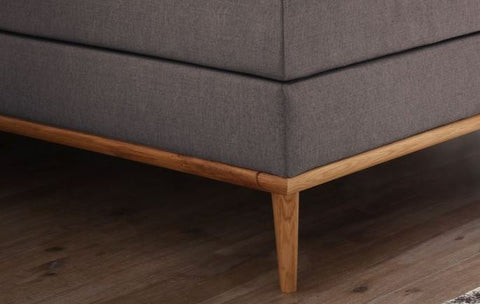 Boxspringbett Maxi Kopfteil Glatt Porto