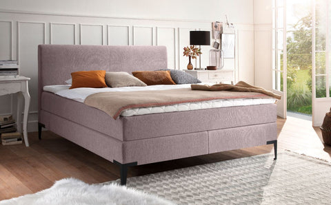 Boxspringbett Modern Style Kopfteil Glatt