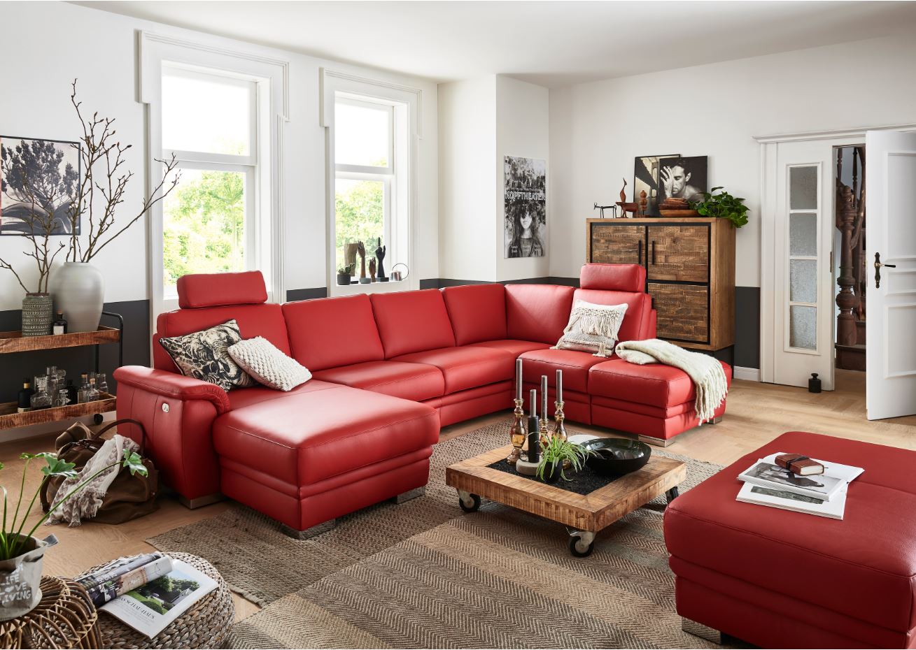 U-Gruppe Leder Biona Rot