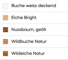 Bett Marcell  Wildbuche natur geölt