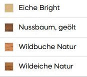 Bett Trento Wildbuche natur geölt
