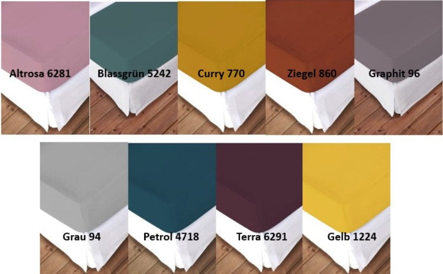 Casa Living Fixleintuch Jersey Stretch - Teil 7 Neue Farben