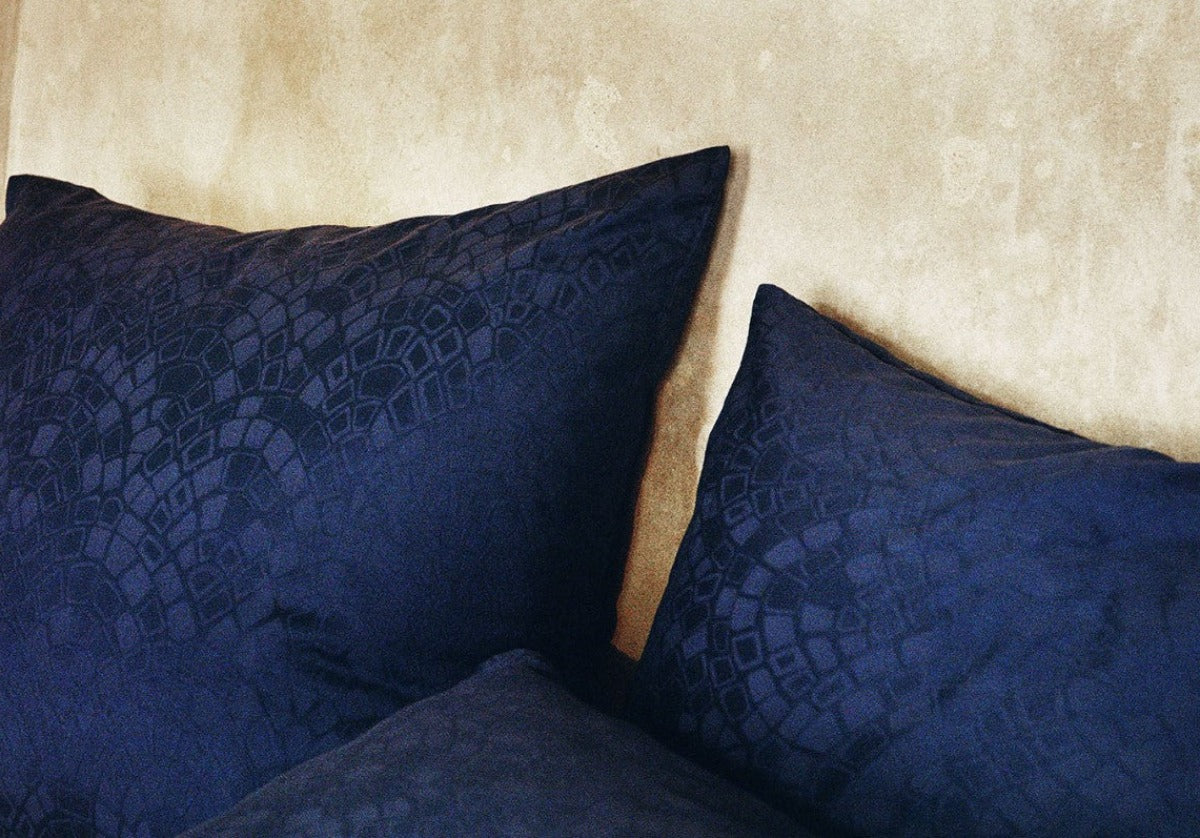 Bio-Baumwolle Circulose — Casablanca midnight blue