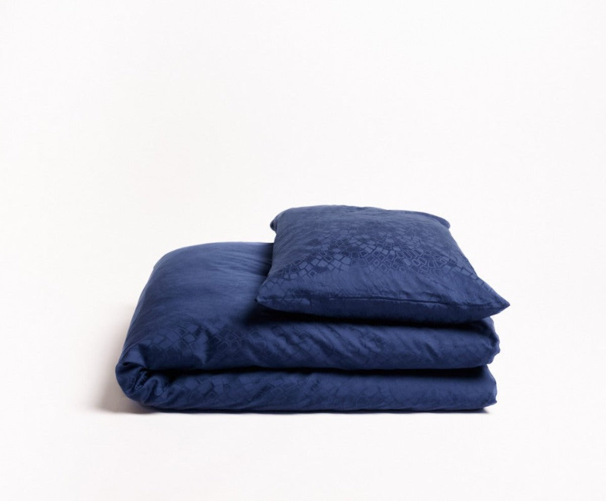 Bio-Baumwolle Circulose — Casablanca midnight blue