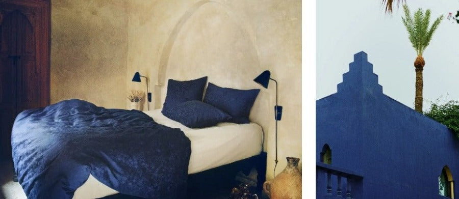 Bio-Baumwolle Circulose — Casablanca midnight blue