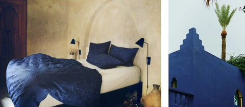 Bio-Baumwolle Circulose — Casablanca midnight blue