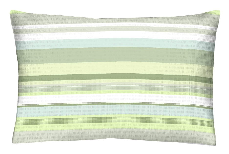 Green Stripe - Seersuckerbettwäsche