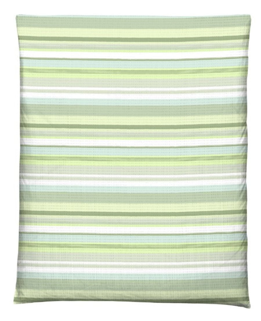 Green Stripe - Seersuckerbettwäsche