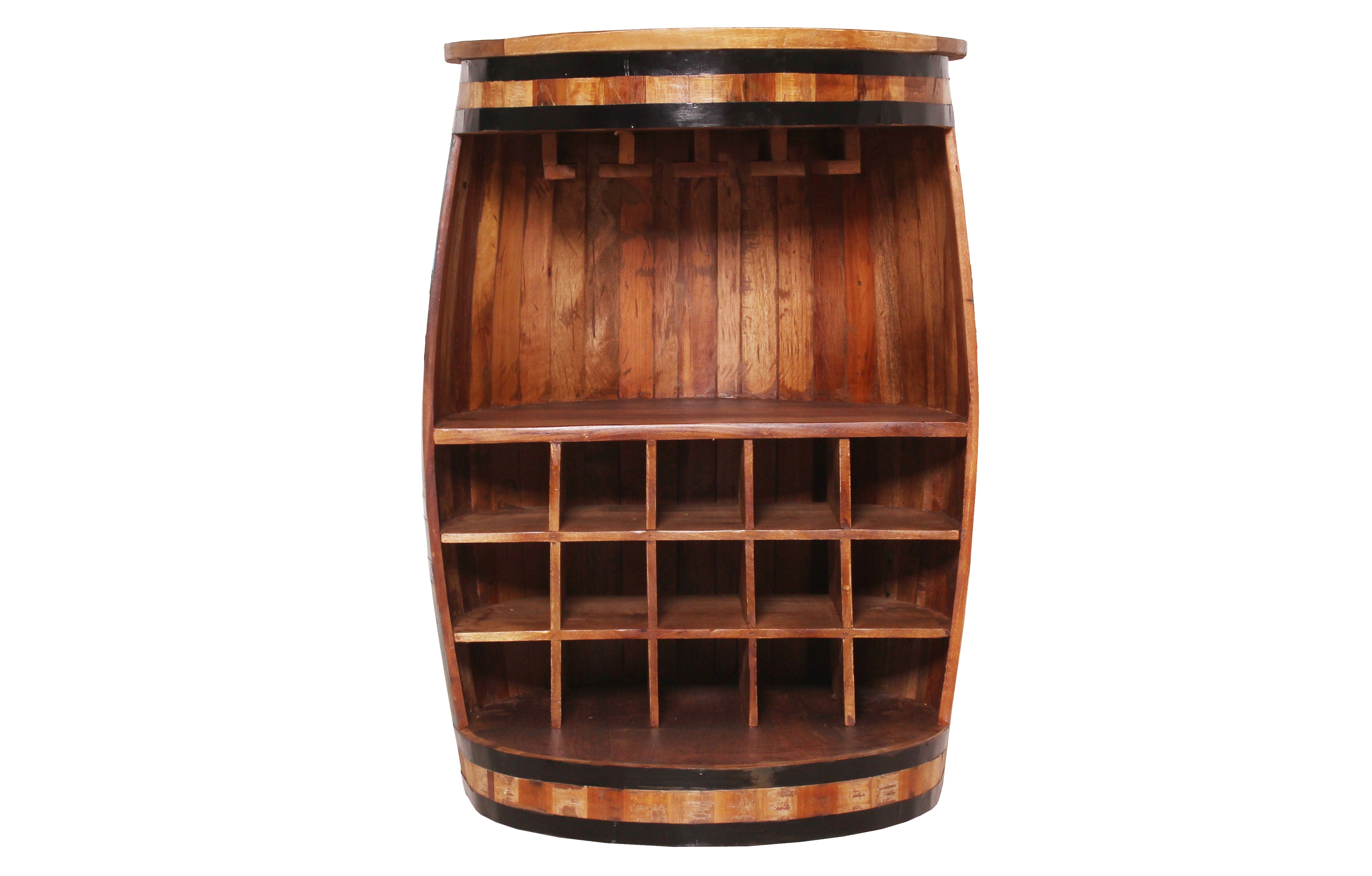 Barschrank Fassförmig - Boat