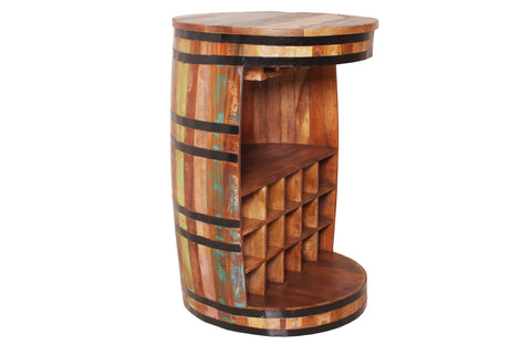 Barschrank Fassförmig - Boat