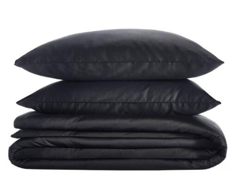 Linge de lit en satin Premium Uni