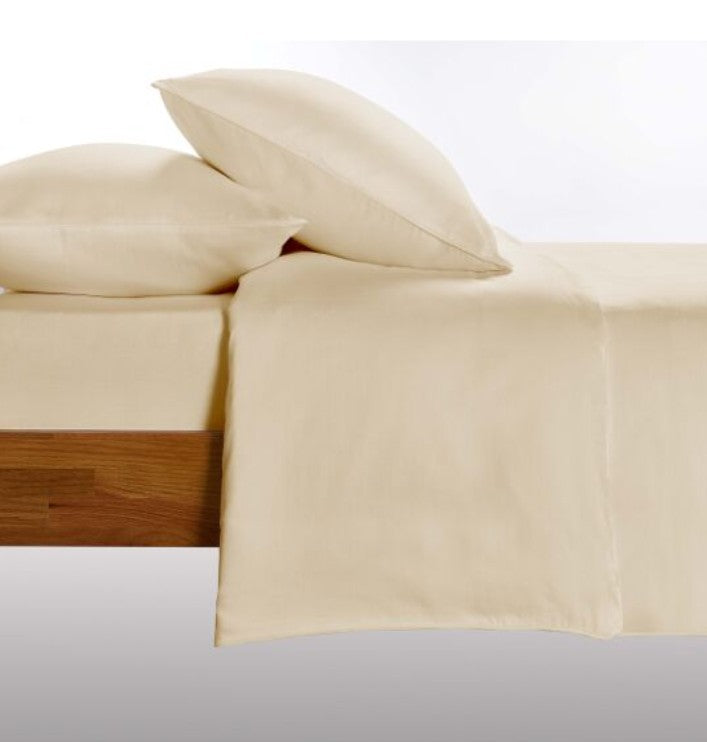 Linge de lit en satin Premium Uni