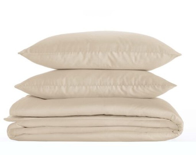 Linge de lit en satin Premium Uni