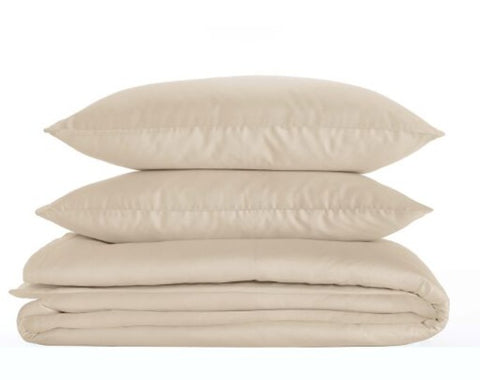 Linge de lit en satin Premium Uni