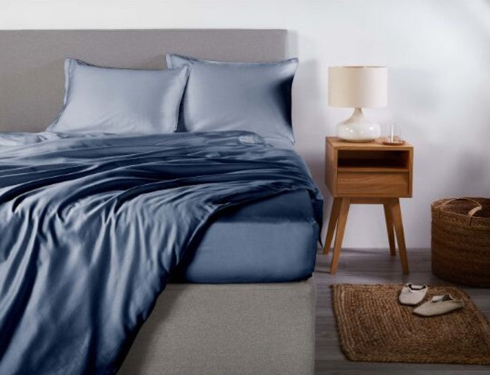 Linge de lit en satin Premium Uni