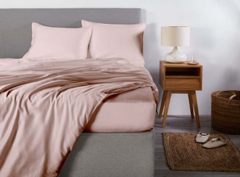 Linge de lit en satin Premium Uni
