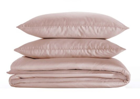 Linge de lit en satin Premium Uni