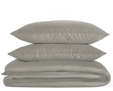 Linge de lit en satin Premium Uni