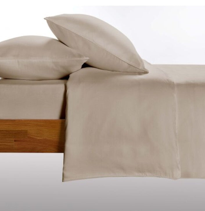 Linge de lit en satin Premium Uni