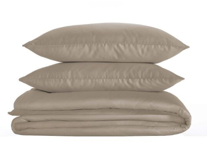 Linge de lit en satin Premium Uni