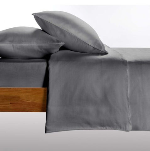 Linge de lit en satin Premium Uni