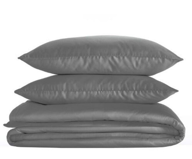 Linge de lit en satin Premium Uni