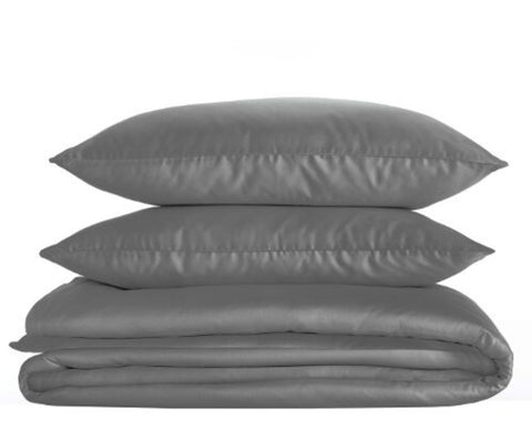 Linge de lit en satin Premium Uni
