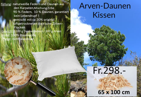 Arven-Daunen Kissen