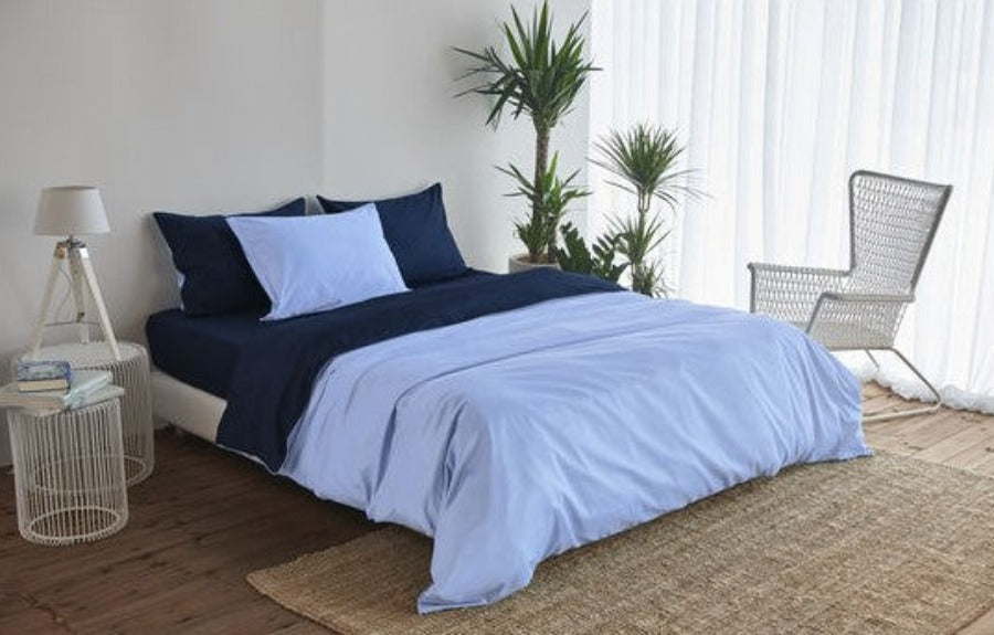 satin reversible bed linen Uni
