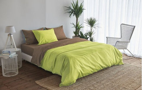 satin reversible bed linen Uni