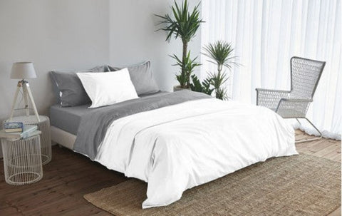 satin reversible bed linen Uni