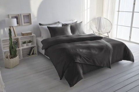 Parure de lit satin uni