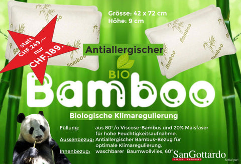 Bambus Kissen