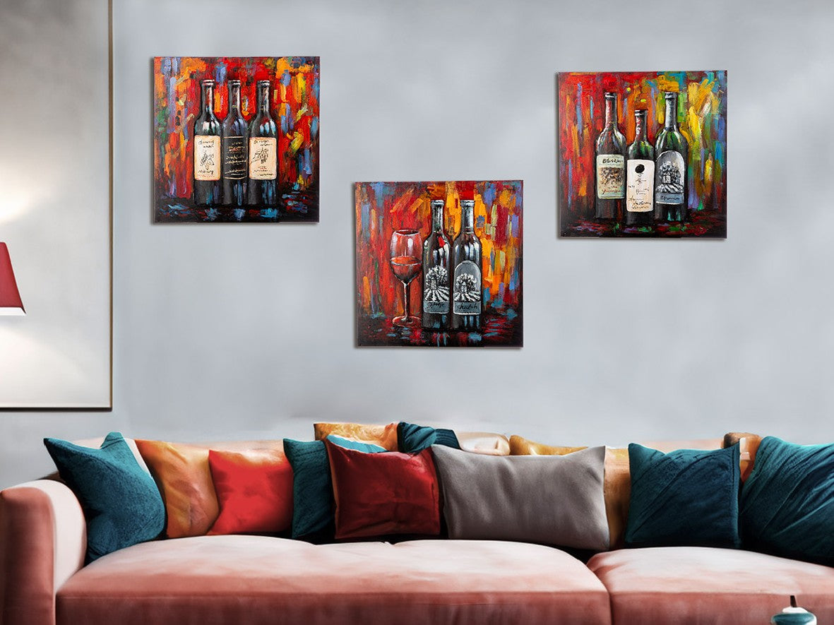 Gemälde In Vino Veritas