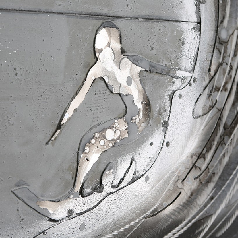 Gemälde Surfer