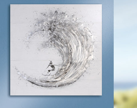 Gemälde Surfer