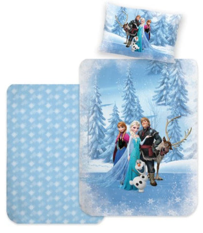 Kinder-Bettwäsche Frozen Familie