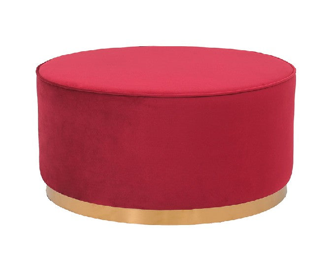 Hocker rund Rose