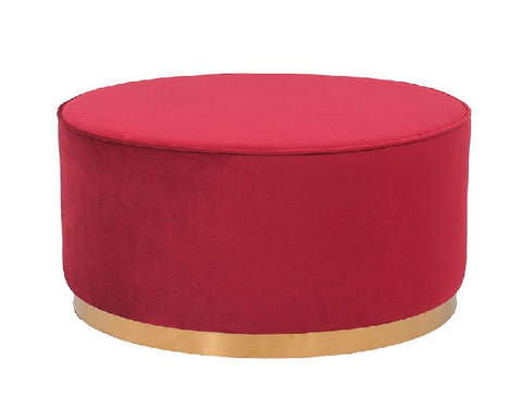 Hocker rund Rose