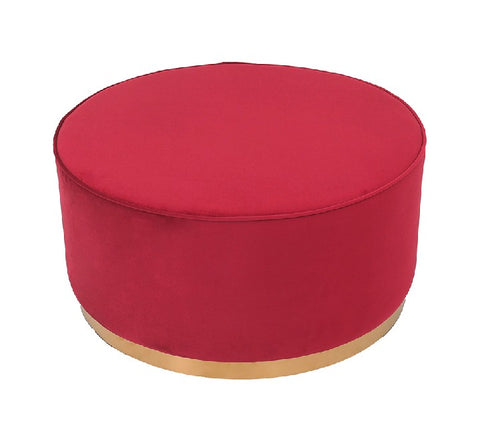 Hocker rund Rose