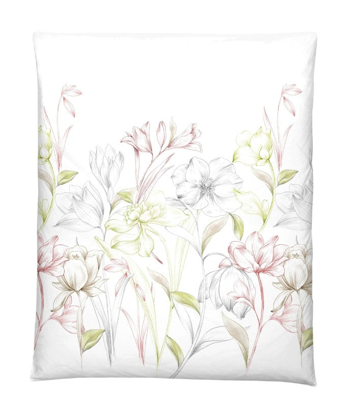 Satin bed linen Bloom