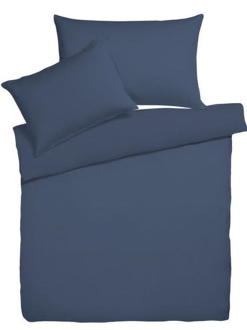 Jersey Melange Bettwäsche Uni