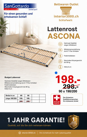 Lattenrost Ascona